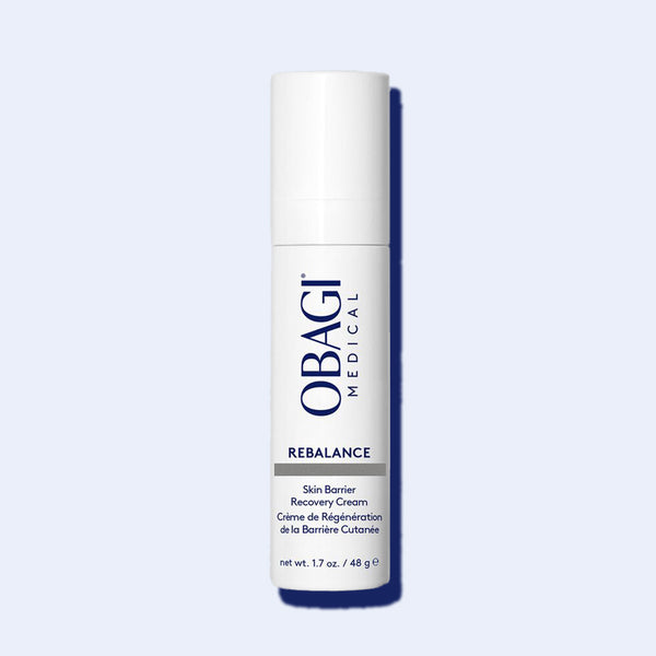 Obagi Rebalance Skin Barrier Recovery Cream 48g airless pump bottle with white cap